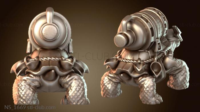 Нестандарт Посох Мстителей Джунглей и Черепаха Фро Воды