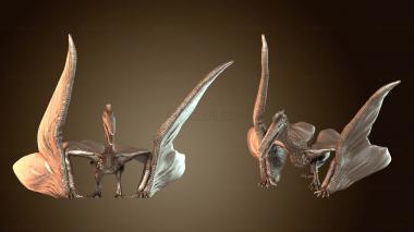 3D модель Юрский кетцалькоатль (STL)