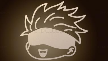 3D мадэль Кайсен Сатору (STL)