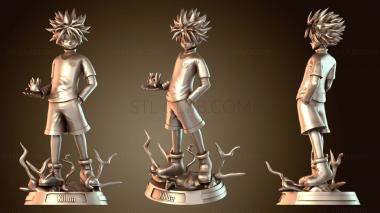 3D мадэль Киллуа Золдик Хантер и (STL)