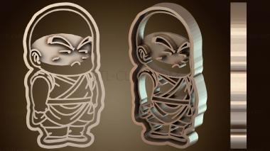 3D модель Крилин Гоку Завершен (STL)