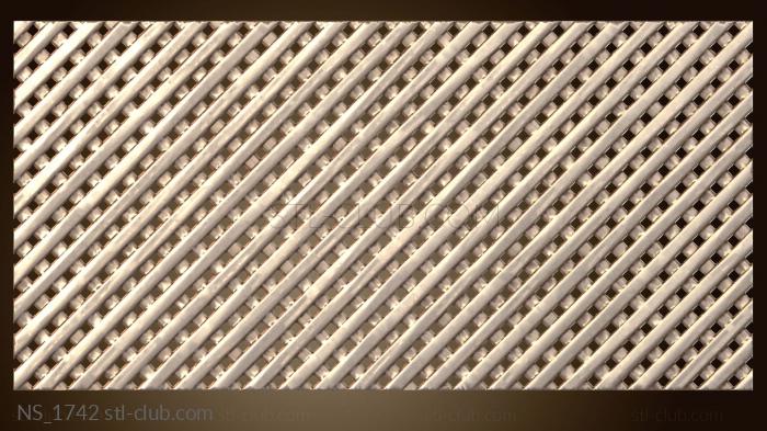Нестандарт Решетчатая текстура