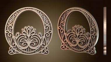 3D модель Украшенные буквы celebrate (STL)