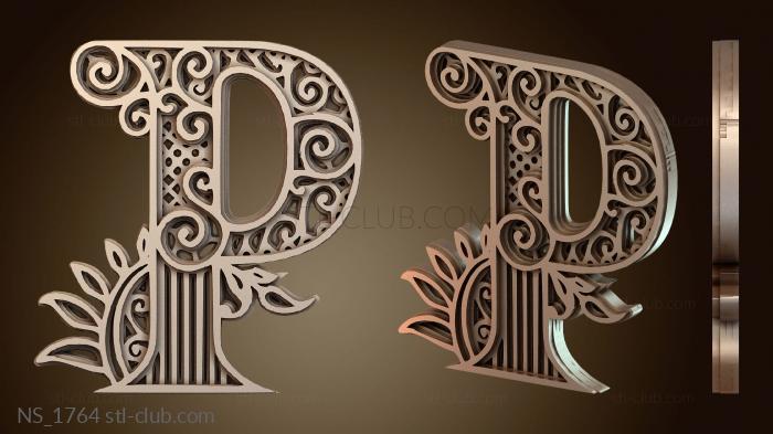 Нестандарт Artistic украшенные письма