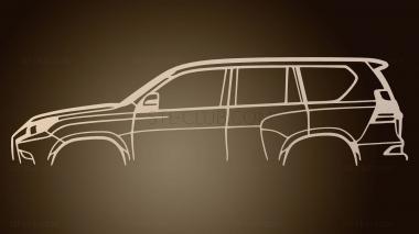3D model Lexus GX (STL)