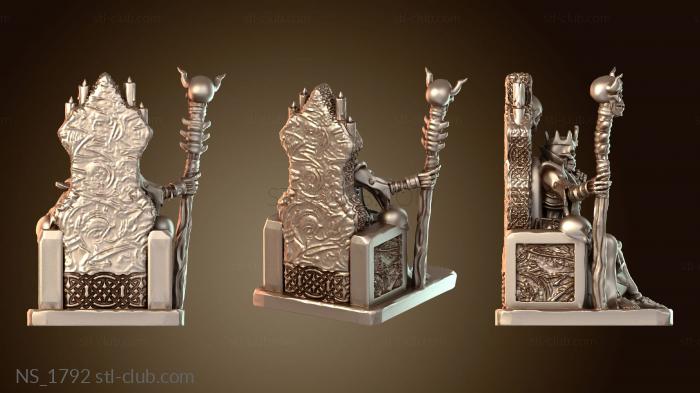 Нестандарт Лич восседает на троне