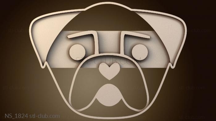 Нестандарт Язык-резак для печенья «Любовь»