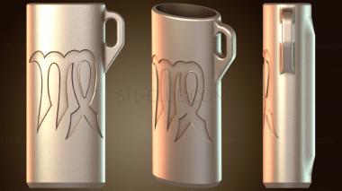 3D мадэль Магнитный чехол для ключей Дева Дева Сентябрь (STL)