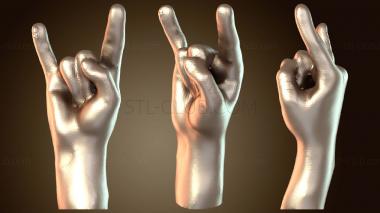 3D модель Человек-Рок (STL)