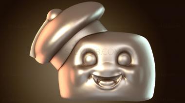 3D model Marshmallow Man Stay Puft (STL)