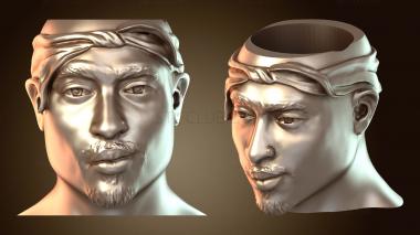 3D мадэль Мейт Тупак (STL)