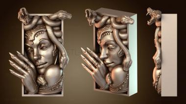 3D модель Медуза камнегляд (STL)