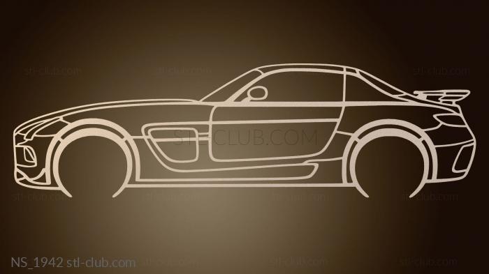 Нестандарт Мерседес гладкий