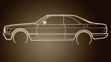 3D модель Мерседес SEC (STL)