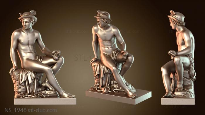 Нестандарт Меркурий, покровитель бога коммерции, снимок