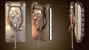 3D model Merkava Tank (STL)