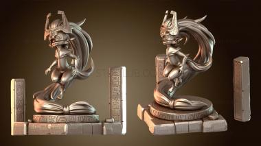 3D модель Мидна Вулф Назад bs мистический (STL)