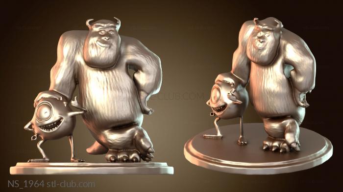 Нестандарт Университет монстров Майка Салли