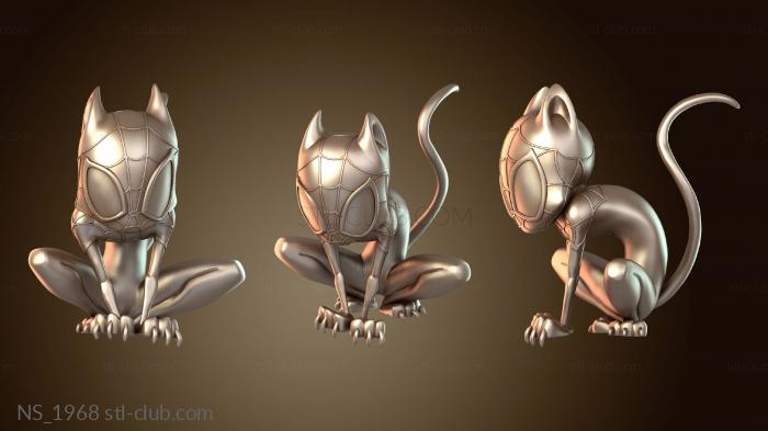 Нестандарт Милый кот Чиби Майлз Моралес