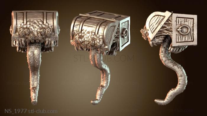 Нестандарт Анимированный сундук-подражатель