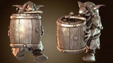 3D модель Монах-перевозчик (STL)