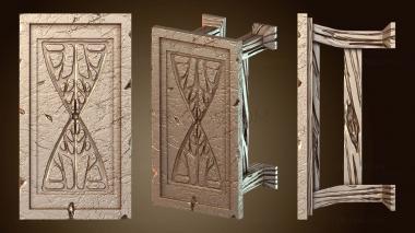 3D model Monster Hunter Corner Sectional Table (STL)