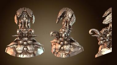 3D модель Дитя-растение-монстр, Откройся, жутко (STL)