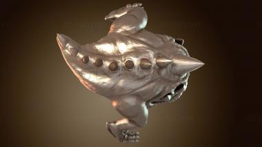 3D model Mouth Monsters Dino Mouth (STL)