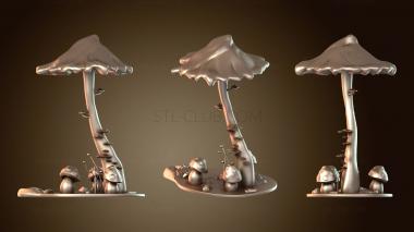 3D мадэль Грибы Грибной гриб (STL)
