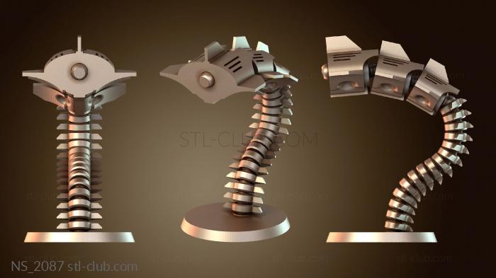 Прокси-сервер Necron Canoptek Wraith, включающая