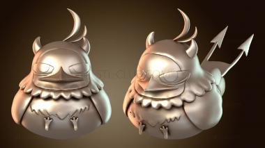 3D модель Nero Black Clover Стилизованный (STL)