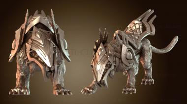 3D model Nightborne Forge Panther Mount for Male (STL)