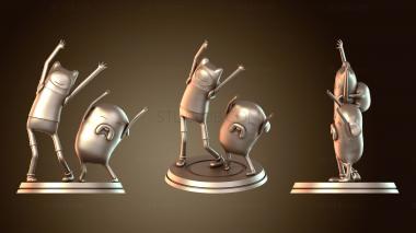 3D model Nlsinh Finn and Jake (STL)