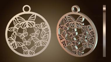 3D model Noel Boule Papillon (STL)