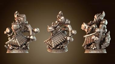 3D мадэль Номном Аматэрасу (STL)