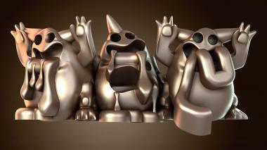 3D model Nurgle DM SWM aggressive (STL)