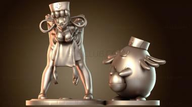 3D модель Медсестра Джой Фартук Падший (STL)