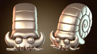 3D model Omanyte (STL)