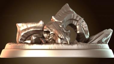 3D модель Орк-колдун-мужчина (STL)