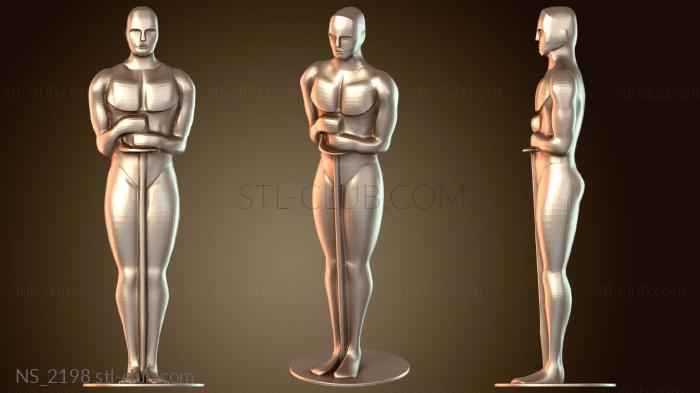 Нестандарт Оскар с этикеткой