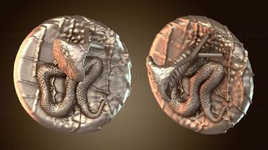 3D модель Другие рынки Зверь Змея Повседневный (STL)