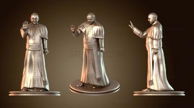 3D модель Папа Франциск Папа Франциск (STL)