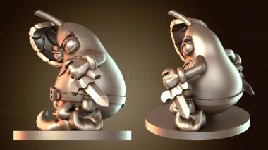 3D модель Груша Ператиф (STL)