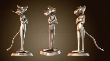 3D модель Розовая пантера классика (STL)