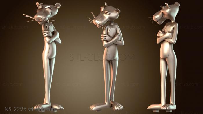 Нестандарт Розовая пантера с бородой