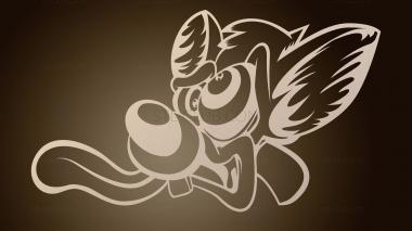 3D модель Пинки (STL)