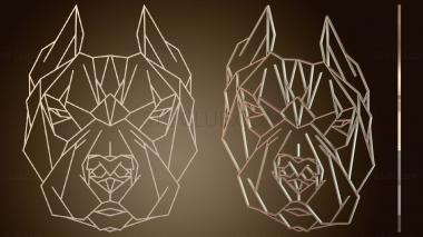 3D модель Питбуль Гео (STL)