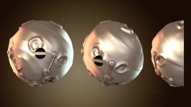 3D модель Планета, наблюдающая за вершиной (STL)