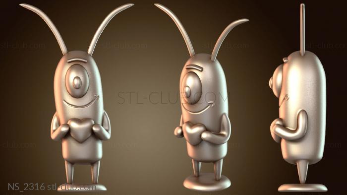 Нестандарт Планктон с Бесе сюрреалистичный