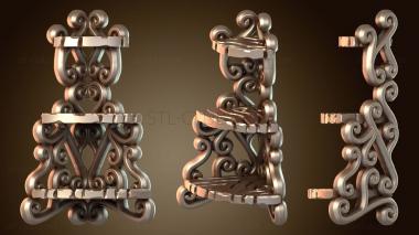 3D модель Подставка для растений, стильный держатель для горшков (STL)